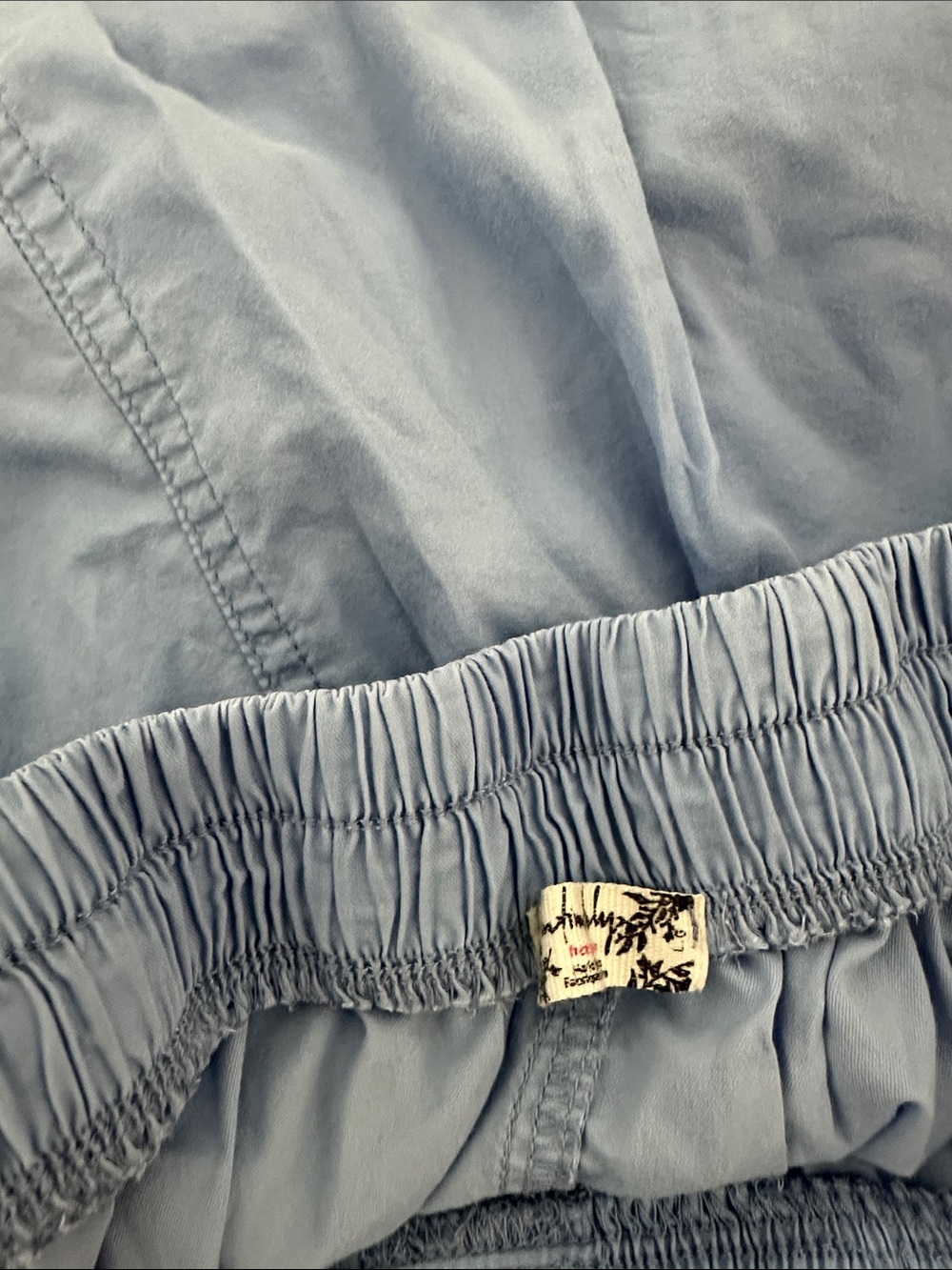 FREE PEOPLE Intimately We The Free Day To Day Solid Boxers Placid Blue - Picture 9 of 9
